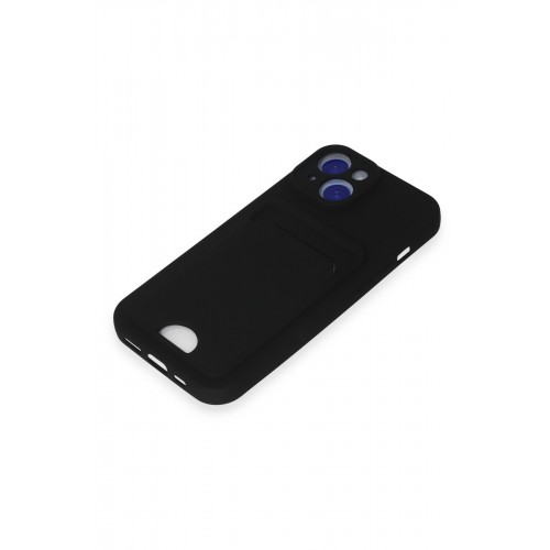 Newface iPhone 14 Kılıf Kelvin Kartvizitli Silikon - Siyah Newface iPhone 14 Kılıf Kelvin Kartvizitli Silikon - Siyah