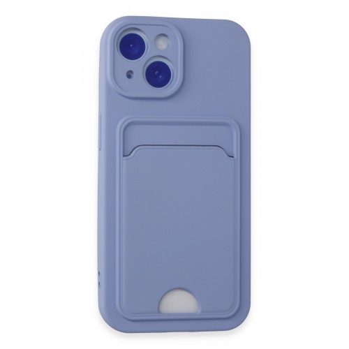 Newface iPhone 14 Kılıf Kelvin Kartvizitli Silikon - Lila Newface iPhone 14 Kılıf Kelvin Kartvizitli Silikon - Lila