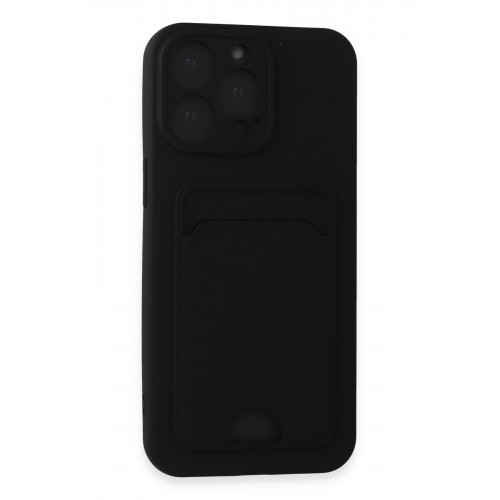Newface iPhone 14 Pro Max Kılıf Kelvin Kartvizitli Silikon - Siyah Newface iPhone 14 Pro Max Kılıf Kelvin Kartvizitli Silikon - Siyah
