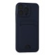 Newface iPhone 14 Pro Max Kılıf Kelvin Kartvizitli Silikon - Lacivert Newface iPhone 14 Pro Max Kılıf Kelvin Kartvizitli Silikon - Lacivert