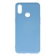 Newface Samsung Galaxy A10S Kılıf Nano içi Kadife Silikon - Mavi Newface Samsung Galaxy A10S Kılıf Nano içi Kadife Silikon - Mavi