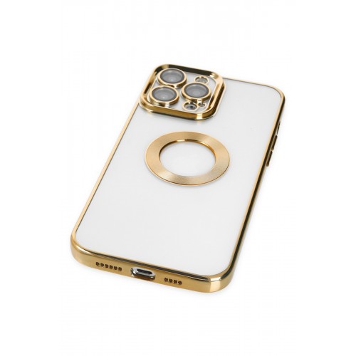 Newface iPhone 13 Pro Max Kılıf Slot Silikon - Gold Newface iPhone 13 Pro Max Kılıf Slot Silikon - Gold