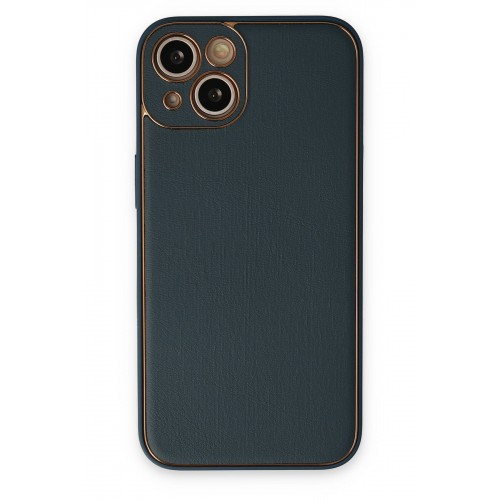 Newface iPhone 14 Plus Kılıf Coco Deri Silikon Kapak - Yeşil Newface iPhone 14 Plus Kılıf Coco Deri Silikon Kapak - Yeşil