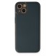 Newface iPhone 14 Plus Kılıf Coco Deri Silikon Kapak - Yeşil Newface iPhone 14 Plus Kılıf Coco Deri Silikon Kapak - Yeşil