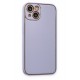 Newface iPhone 14 Plus Kılıf Coco Deri Silikon Kapak - Lila Newface iPhone 14 Plus Kılıf Coco Deri Silikon Kapak - Lila