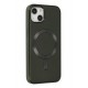 Newface iPhone 14 Kılıf Coco Deri Magneticsafe Silikon - Haki Yeşil Newface iPhone 14 Kılıf Coco Deri Magneticsafe Silikon - Haki Yeşil