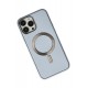 Newface iPhone 14 Pro Kılıf Coco Deri Magneticsafe Silikon - Sierra Blue Newface iPhone 14 Pro Kılıf Coco Deri Magneticsafe Silikon - Sierra Blue
