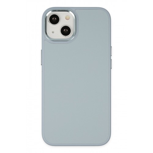 Newface iPhone 14 Plus Kılıf Asya Deri Silikon - Sierra Blue Newface iPhone 14 Plus Kılıf Asya Deri Silikon - Sierra Blue