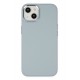 Newface iPhone 14 Plus Kılıf Asya Deri Silikon - Sierra Blue Newface iPhone 14 Plus Kılıf Asya Deri Silikon - Sierra Blue