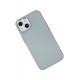 Newface iPhone 14 Plus Kılıf Asya Deri Silikon - Sierra Blue Newface iPhone 14 Plus Kılıf Asya Deri Silikon - Sierra Blue