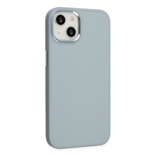 Newface iPhone 14 Plus Kılıf Asya Deri Silikon - Sierra Blue Newface iPhone 14 Plus Kılıf Asya Deri Silikon - Sierra Blue