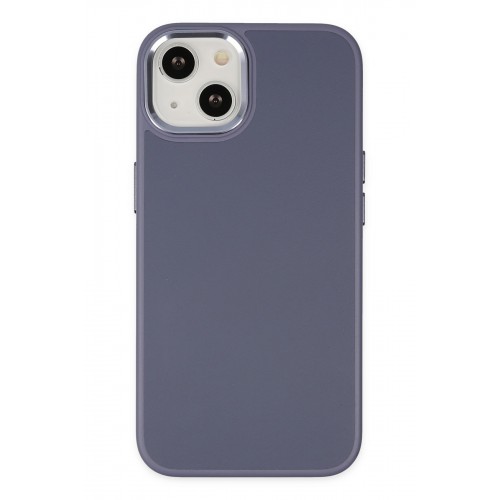 Newface iPhone 14 Plus Kılıf Asya Deri Silikon - Mor Newface iPhone 14 Plus Kılıf Asya Deri Silikon - Mor