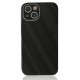 Newface iPhone 14 Kılıf Glass Kapak - Siyah