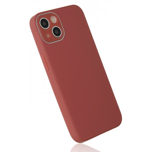 Newface iPhone 14 Kılıf Glass Kapak - Bordo Newface iPhone 14 Kılıf Glass Kapak - Bordo