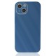 Newface iPhone 14 Kılıf Glass Kapak - Mavi Newface iPhone 14 Kılıf Glass Kapak - Mavi