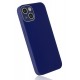 Newface iPhone 14 Plus Kılıf Glass Kapak - Lacivert Newface iPhone 14 Plus Kılıf Glass Kapak - Lacivert