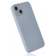 Newface iPhone 14 Plus Kılıf Glass Kapak - Sky Blue