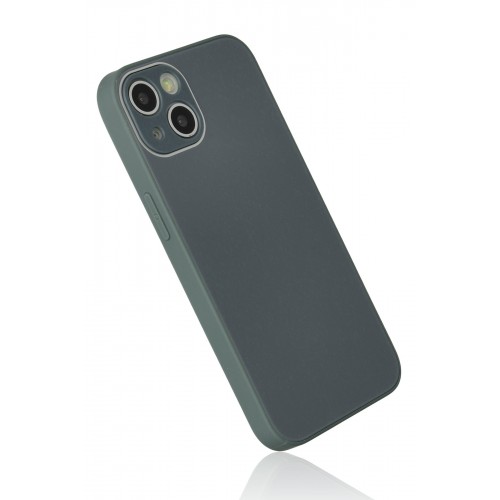 Newface iPhone 14 Plus Kılıf Glass Kapak - Koyu Yeşil Newface iPhone 14 Plus Kılıf Glass Kapak - Koyu Yeşil