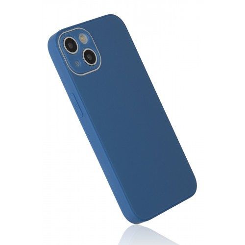 Newface iPhone 14 Plus Kılıf Glass Kapak - Mavi Newface iPhone 14 Plus Kılıf Glass Kapak - Mavi