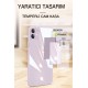 Newface iPhone 14 Plus Kılıf Glass Kapak - Lila Newface iPhone 14 Plus Kılıf Glass Kapak - Lila