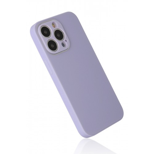 Newface iPhone 14 Pro Kılıf Glass Kapak - Lila Newface iPhone 14 Pro Kılıf Glass Kapak - Lila