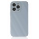 Newface iPhone 14 Pro Max Kılıf Glass Kapak - Sky Blue Newface iPhone 14 Pro Max Kılıf Glass Kapak - Sky Blue