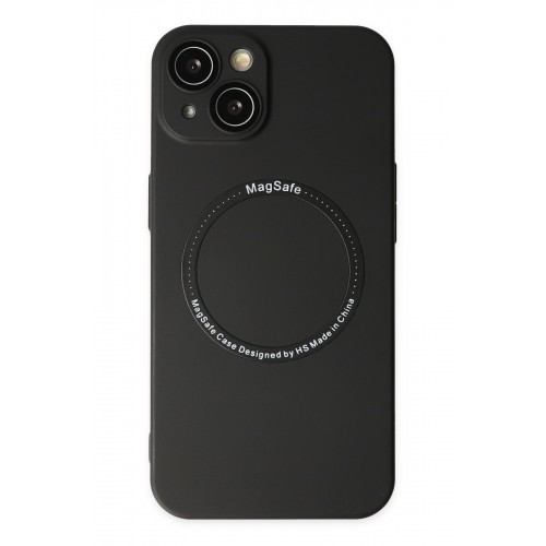 Newface iPhone 14 Kılıf Jack Magneticsafe Lens Silikon - Siyah Newface iPhone 14 Kılıf Jack Magneticsafe Lens Silikon - Siyah
