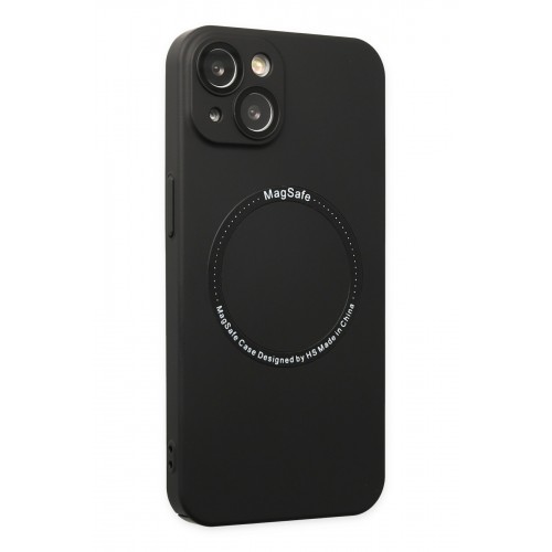 Newface iPhone 14 Kılıf Jack Magneticsafe Lens Silikon - Siyah Newface iPhone 14 Kılıf Jack Magneticsafe Lens Silikon - Siyah