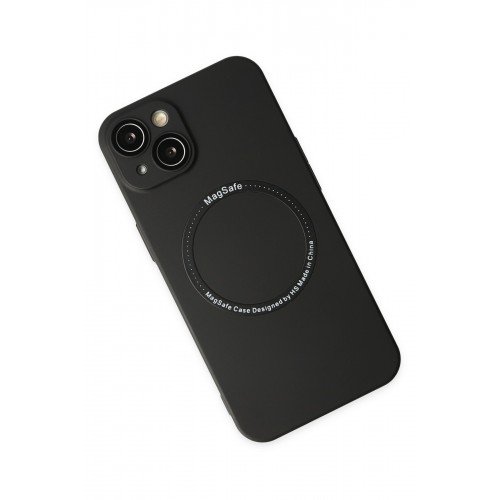 Newface iPhone 14 Kılıf Jack Magneticsafe Lens Silikon - Siyah Newface iPhone 14 Kılıf Jack Magneticsafe Lens Silikon - Siyah