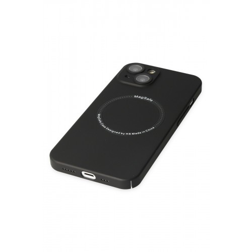 Newface iPhone 14 Kılıf Jack Magneticsafe Lens Silikon - Siyah Newface iPhone 14 Kılıf Jack Magneticsafe Lens Silikon - Siyah