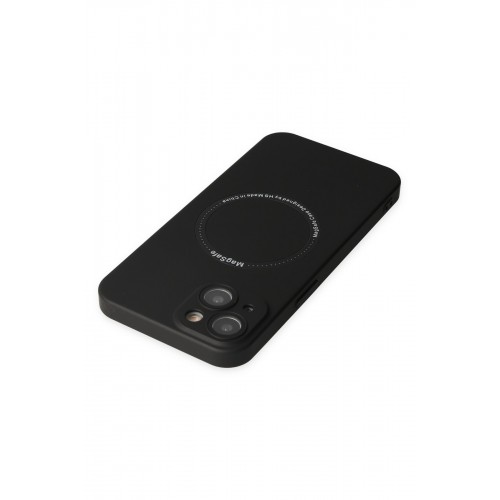 Newface iPhone 14 Kılıf Jack Magneticsafe Lens Silikon - Siyah Newface iPhone 14 Kılıf Jack Magneticsafe Lens Silikon - Siyah