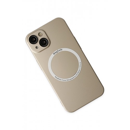Newface iPhone 14 Plus Kılıf Jack Magneticsafe Lens Silikon - Gold Newface iPhone 14 Plus Kılıf Jack Magneticsafe Lens Silikon - Gold