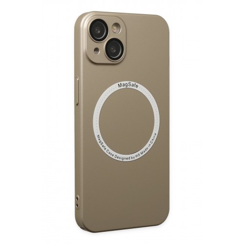 Newface iPhone 14 Plus Kılıf Jack Magneticsafe Lens Silikon - Gold Newface iPhone 14 Plus Kılıf Jack Magneticsafe Lens Silikon - Gold