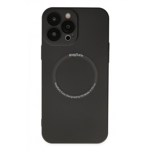 Newface iPhone 14 Pro Kılıf Jack Magneticsafe Lens Silikon - Siyah Newface iPhone 14 Pro Kılıf Jack Magneticsafe Lens Silikon - Siyah