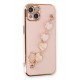 Newface iPhone 14 Plus Kılıf Esila Silikon - Pudra Newface iPhone 14 Plus Kılıf Esila Silikon - Pudra