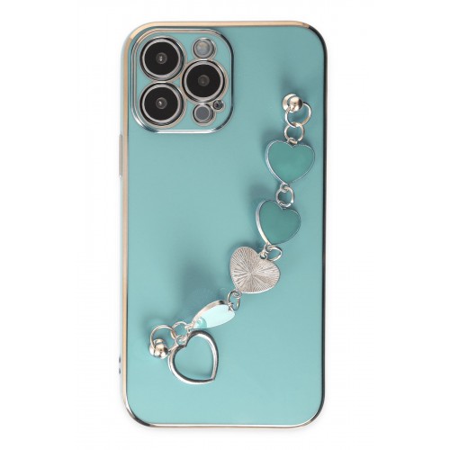 Newface iPhone 14 Pro Max Kılıf Esila Silikon - Su Yeşili Newface iPhone 14 Pro Max Kılıf Esila Silikon - Su Yeşili