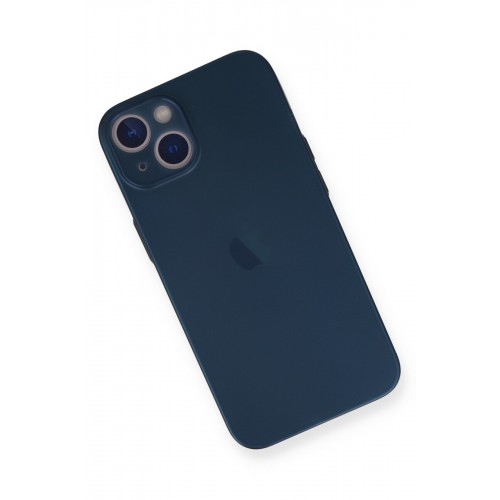 Newface iPhone 14 Kılıf PP Ultra İnce Kapak - Mavi Newface iPhone 14 Kılıf PP Ultra İnce Kapak - Mavi