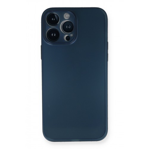 Newface iPhone 14 Pro Kılıf PP Ultra İnce Kapak - Mavi Newface iPhone 14 Pro Kılıf PP Ultra İnce Kapak - Mavi