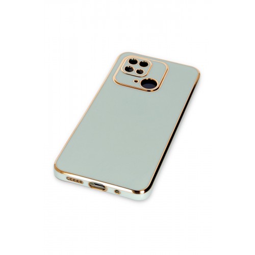 Newface Xiaomi Poco C40 Kılıf Volet Silikon - Açık Yeşil Newface Xiaomi Poco C40 Kılıf Volet Silikon - Açık Yeşil