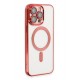 Newface iPhone 13 Pro Max Kılıf Kross Magneticsafe Kapak - Kırmızı Newface iPhone 13 Pro Max Kılıf Kross Magneticsafe Kapak - Kırmızı