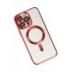 Newface iPhone 13 Pro Max Kılıf Kross Magneticsafe Kapak - Kırmızı Newface iPhone 13 Pro Max Kılıf Kross Magneticsafe Kapak - Kırmızı