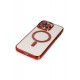 Newface iPhone 13 Pro Max Kılıf Kross Magneticsafe Kapak - Kırmızı Newface iPhone 13 Pro Max Kılıf Kross Magneticsafe Kapak - Kırmızı