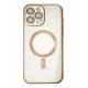 Newface iPhone 14 Pro Kılıf Kross Magneticsafe Kapak - Gold Newface iPhone 14 Pro Kılıf Kross Magneticsafe Kapak - Gold
