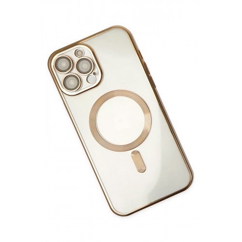 Newface iPhone 14 Pro Kılıf Kross Magneticsafe Kapak - Gold Newface iPhone 14 Pro Kılıf Kross Magneticsafe Kapak - Gold