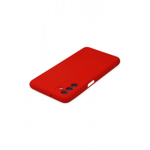 Newface Samsung Galaxy A04S Kılıf Nano içi Kadife Silikon - Kırmızı Newface Samsung Galaxy A04S Kılıf Nano içi Kadife Silikon - Kırmızı