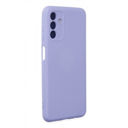 Newface Samsung Galaxy A04S Kılıf Nano içi Kadife Silikon - Lila Newface Samsung Galaxy A04S Kılıf Nano içi Kadife Silikon - Lila