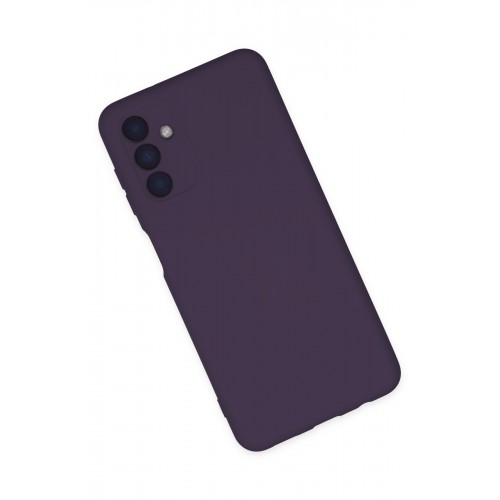 Newface Samsung Galaxy A04S Kılıf Nano içi Kadife Silikon - Mor Newface Samsung Galaxy A04S Kılıf Nano içi Kadife Silikon - Mor