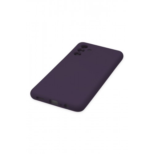 Newface Samsung Galaxy A04S Kılıf Nano içi Kadife Silikon - Mor Newface Samsung Galaxy A04S Kılıf Nano içi Kadife Silikon - Mor