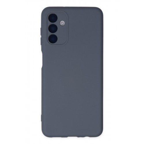 Newface Samsung Galaxy A04S Kılıf Nano içi Kadife Silikon - Gri Newface Samsung Galaxy A04S Kılıf Nano içi Kadife Silikon - Gri