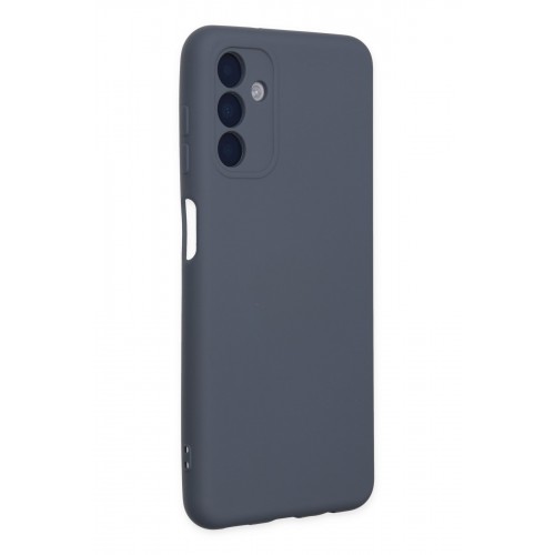 Newface Samsung Galaxy A04S Kılıf Nano içi Kadife Silikon - Gri Newface Samsung Galaxy A04S Kılıf Nano içi Kadife Silikon - Gri